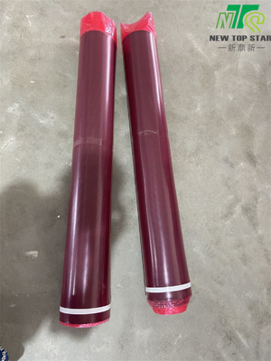 Shield Padding Laminate Foam Underlay , Red Rubber Carpet Underlay For Floating Flooring