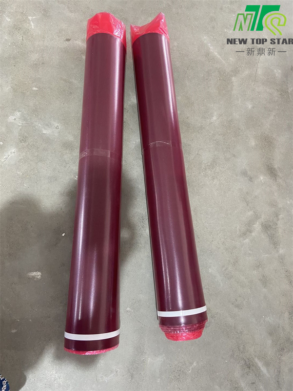 Shield Padding Laminate Foam Underlay , Red Rubber Carpet Underlay For Floating Flooring